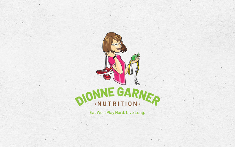 Dionne Garner Nutrition logo.