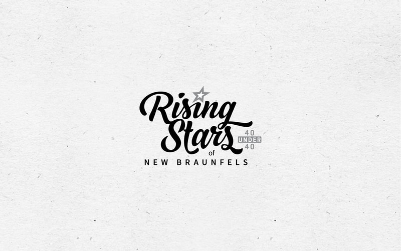 New Braunfels Jaycees, Rising Stars of New Braunfels event logo.