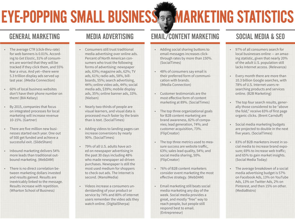 Ballistic Marketing Group Small Business Marketing Statistics